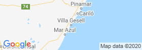 Villa Gesell map